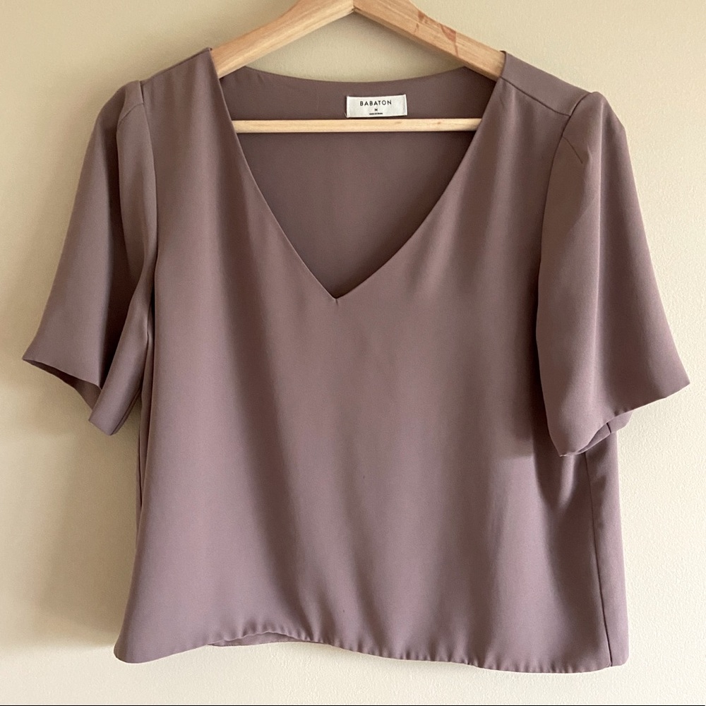 Short Sleeve Aritzia Blouse